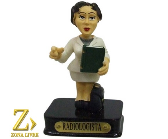RADIOLOGISTA MULHER 8CM