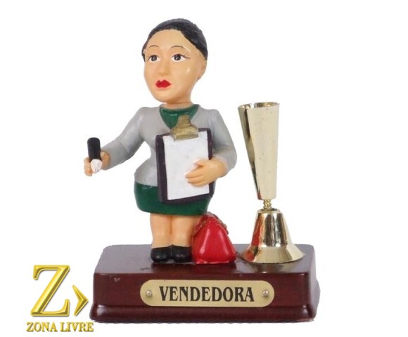 VENDEDORA PORTA CANETA 8CM