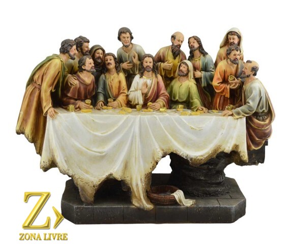 SANTA CEIA DE MESA  48CM
